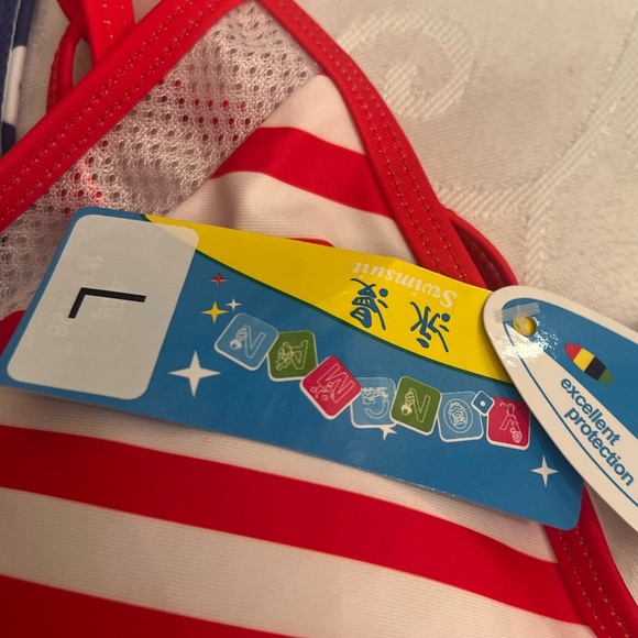 🍎Sexy Retro American Flag 2 pc Swimwear NWT - Picture 6 of 7
